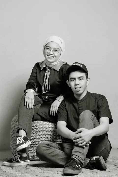 Foto sampul undangan Indra & Gita