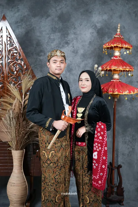 Foto sampul undangan Rama & Marina