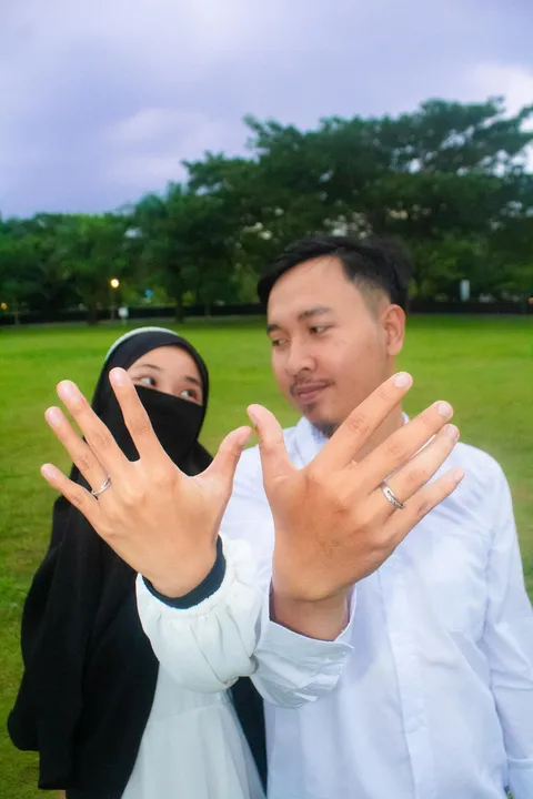 Foto sampul undangan Siti & Rifki