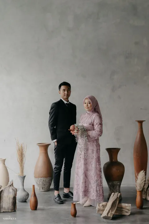 Foto sampul undangan Dudi & Riska