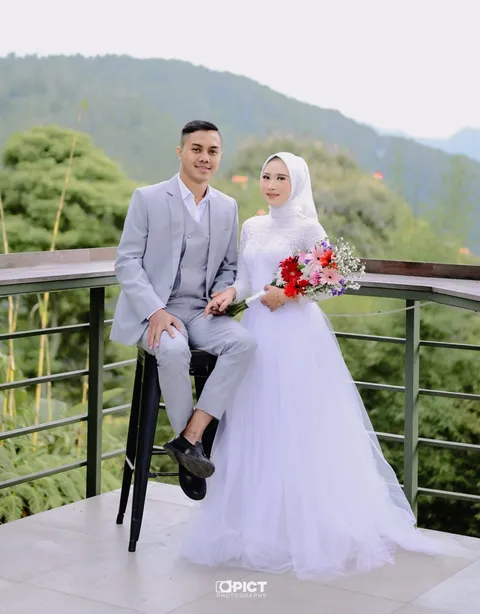 Foto sampul undangan Galih & Aisyah