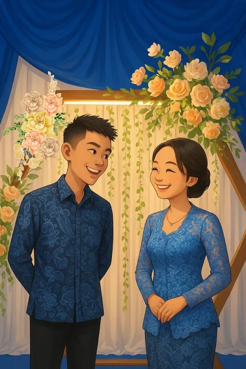Foto sampul undangan Kesha & Ayub