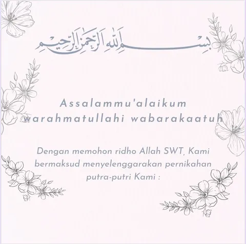 Foto sampul undangan Mas Nu & Dila