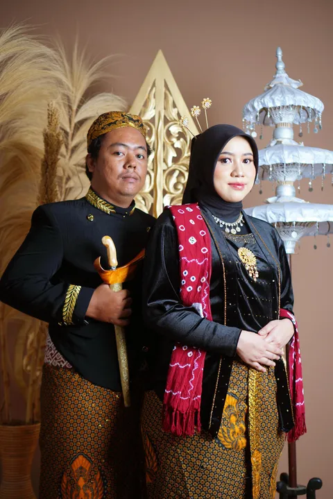 Foto sampul undangan Agung & Parida