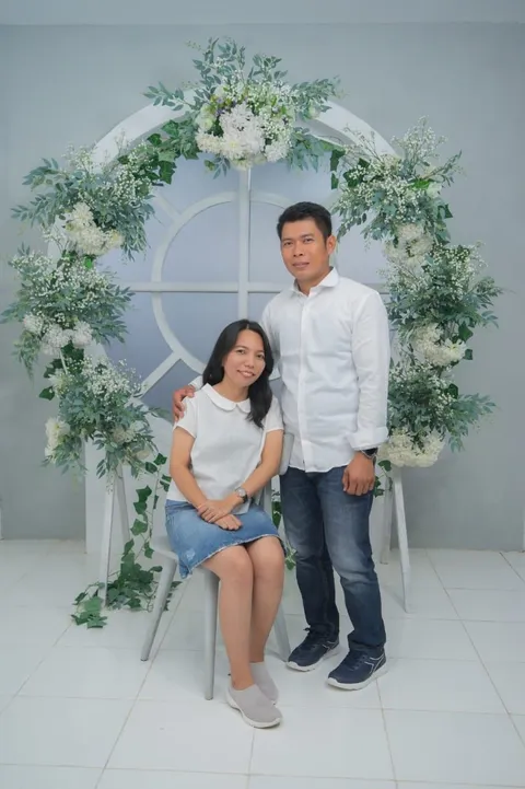 Foto sampul undangan Eben & Inda