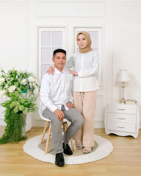 Foto sampul undangan Fian & Narti