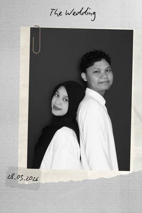 Foto sampul undangan Galang Prasatyo & Nur Anisa Putri