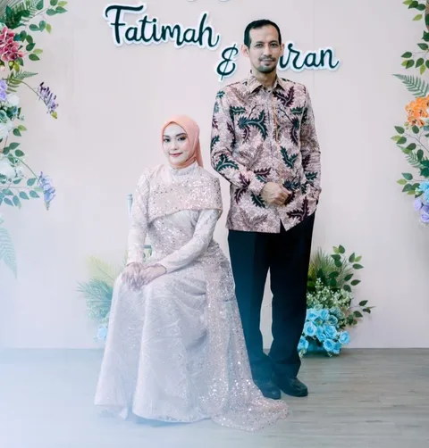 Foto sampul undangan Imran & Fatimah