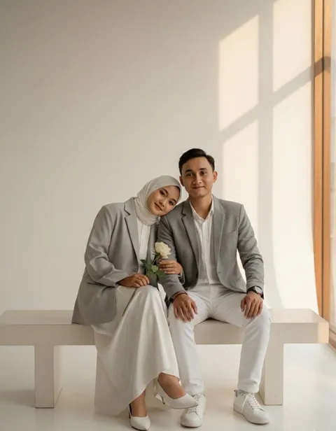 Foto sampul undangan Wided & Irul