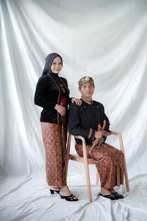 Foto sampul undangan David & Safitri