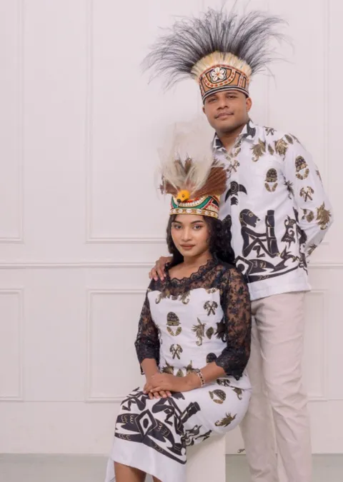 Foto sampul undangan Ette & Valen