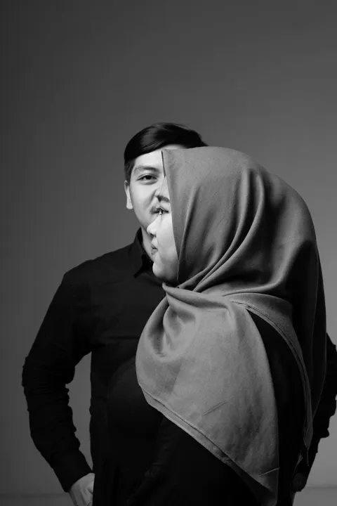 Foto sampul undangan Wina & Ahmad