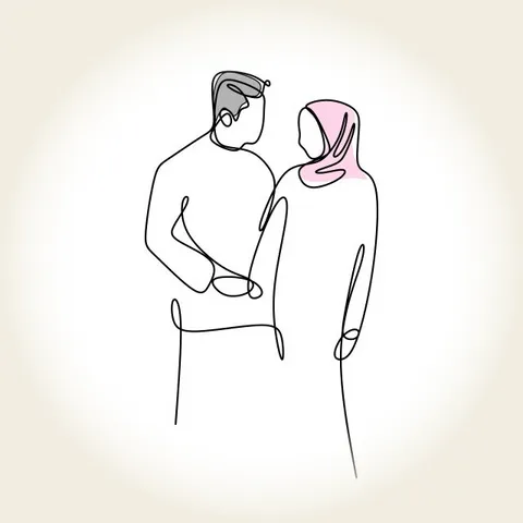 Foto sampul undangan Danial & Afina