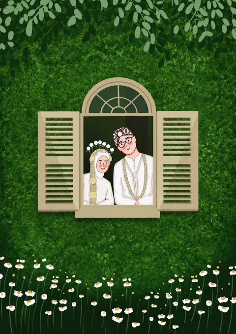 Foto sampul undangan Farrell (Ajo) & Febby