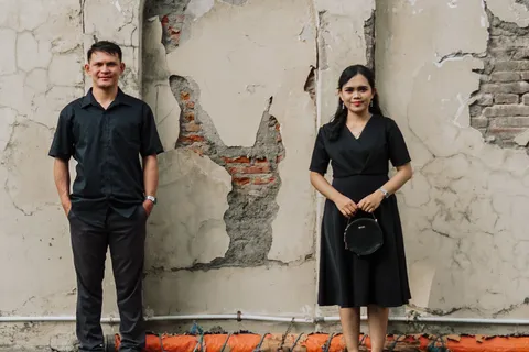Foto sampul undangan Retha & Jefry