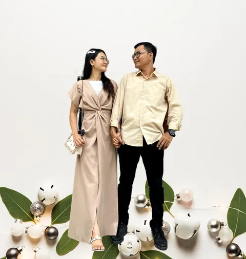 Foto sampul undangan Leni & Fitman