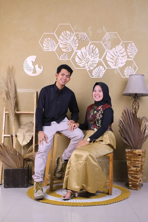 Foto sampul undangan Rizky & Husnul