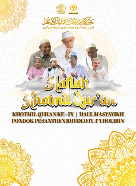 Foto sampul undangan Haflah Khotmil Qur'an Ponpes Roudlotut Tholibin