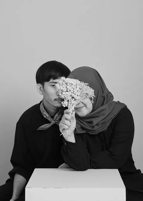 Foto sampul undangan Qonita & Fajar