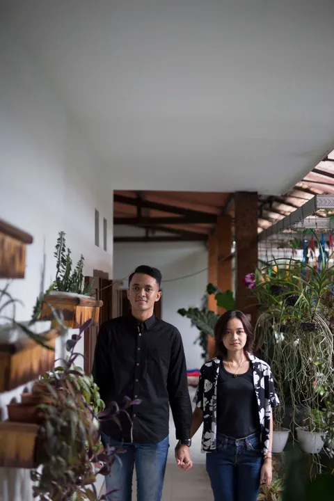 Foto sampul undangan Amy & Dimas