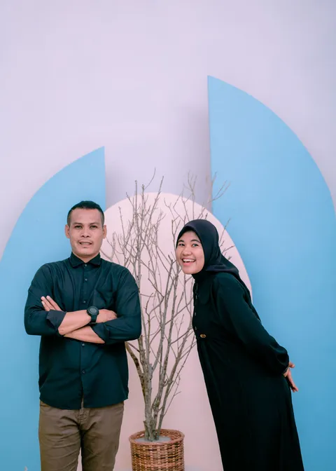 Foto sampul undangan Ikhy & Tina