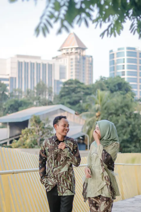 Foto sampul undangan Jihan & Sugi