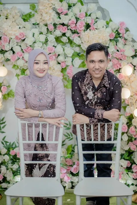 Foto sampul undangan Adit & Titi