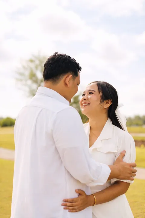 Foto sampul undangan Maria & Herman