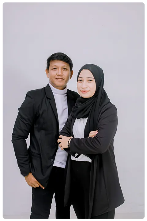 Foto sampul undangan Dia & Ical