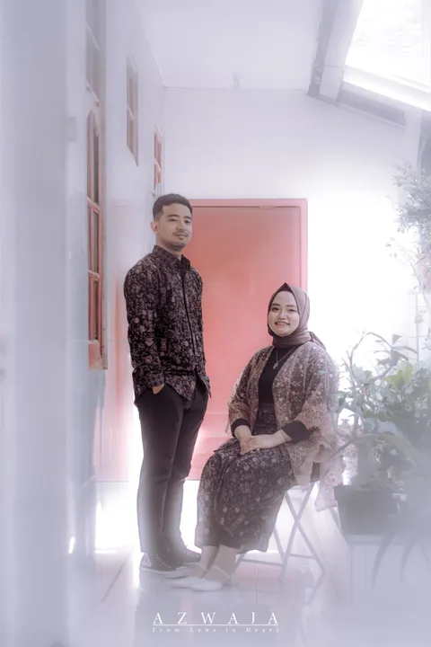 Foto sampul undangan Dhika & Fitri