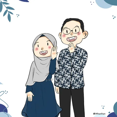 Foto sampul undangan Uswa & Naufal