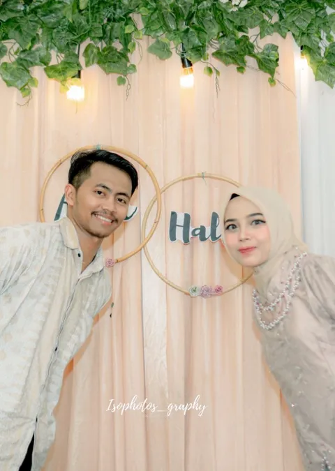 Foto sampul undangan Andi & Halsa