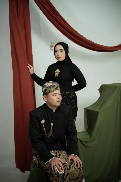 Foto sampul undangan Lisna & Gusti