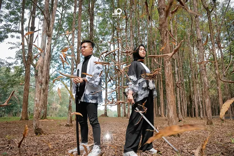 Foto sampul undangan Alma & Aldy