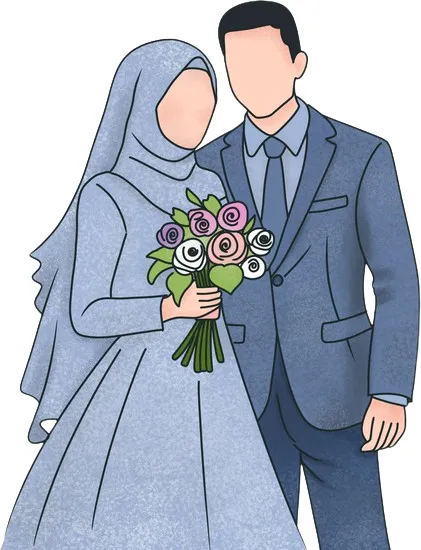 Foto sampul undangan Tina & Umar