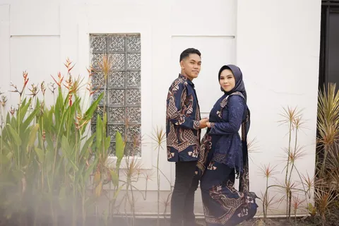 Foto sampul undangan Heru & Dinda