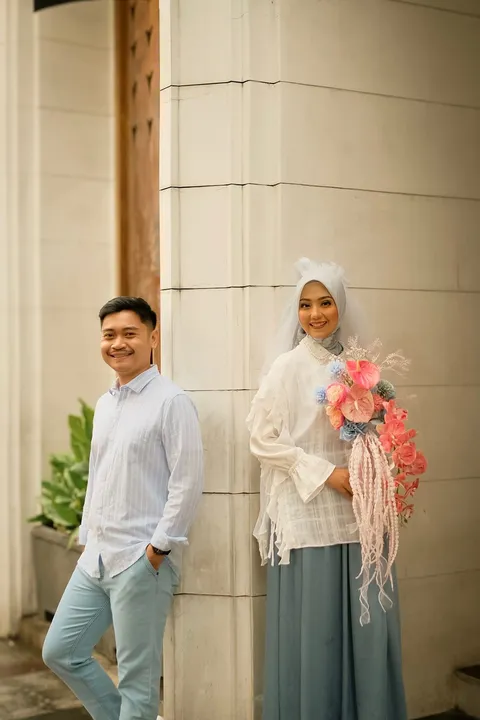 Foto sampul undangan Reza & Triska