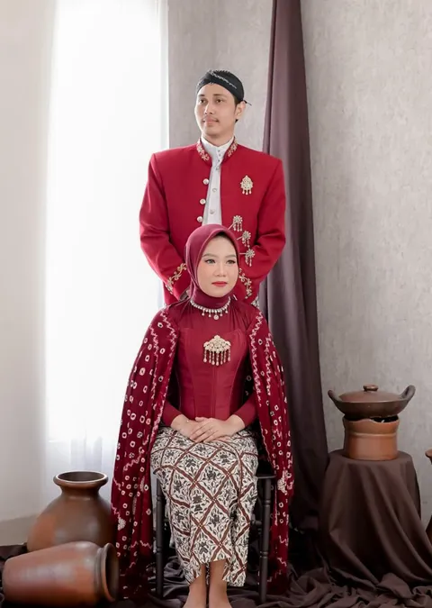 Foto sampul undangan Adam & Nindya