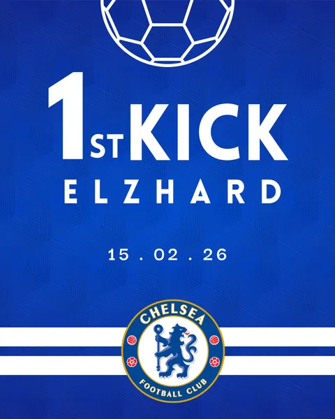 Foto sampul undangan Elzhard First Kick