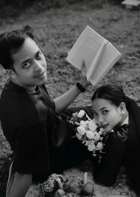 Foto sampul undangan Nanda & Garin