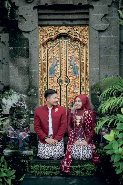 Foto sampul undangan Atma & Aldi