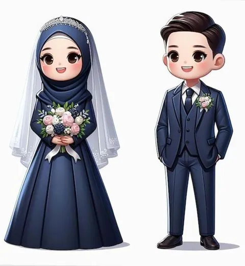Foto sampul undangan Sandi & Alya