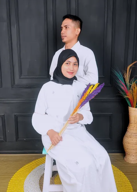 Foto sampul undangan Ading & Sri