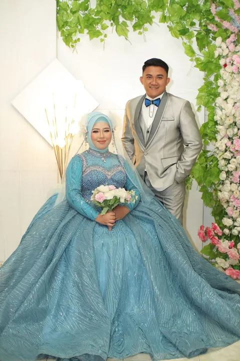 Foto sampul undangan Maharani & Liandry