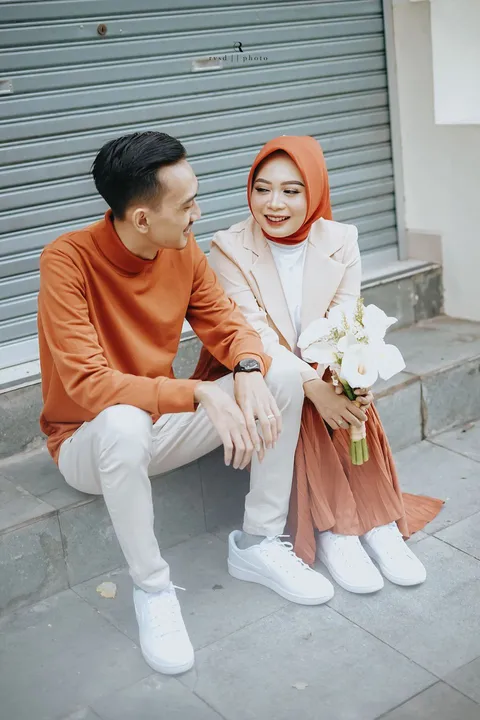 Foto sampul undangan Nana & Kunto
