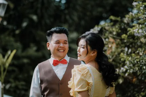 Foto sampul undangan Cindy & William