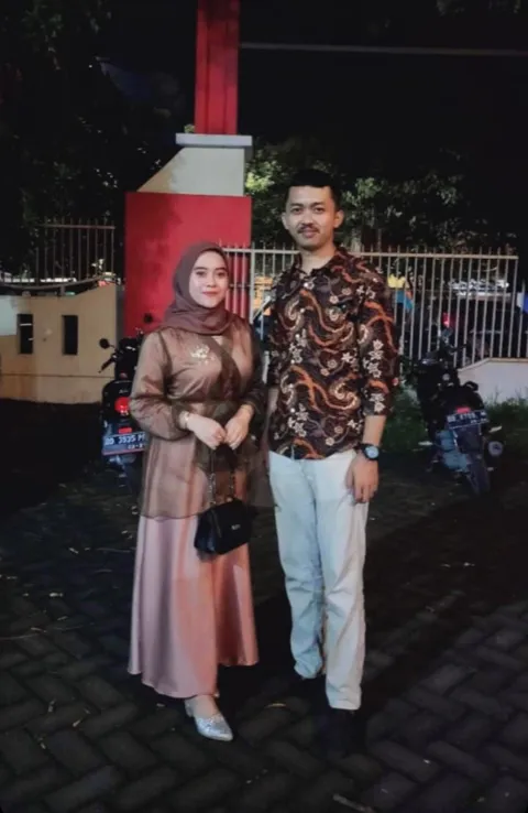Foto sampul undangan Nani & Asep