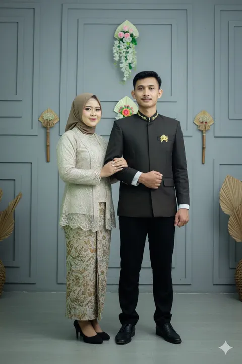 Foto sampul undangan Rina & Iqbal