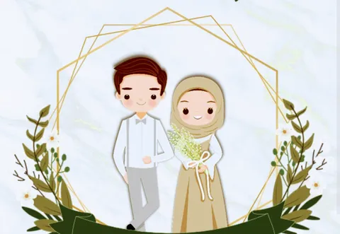 Foto sampul undangan Alam & Mita