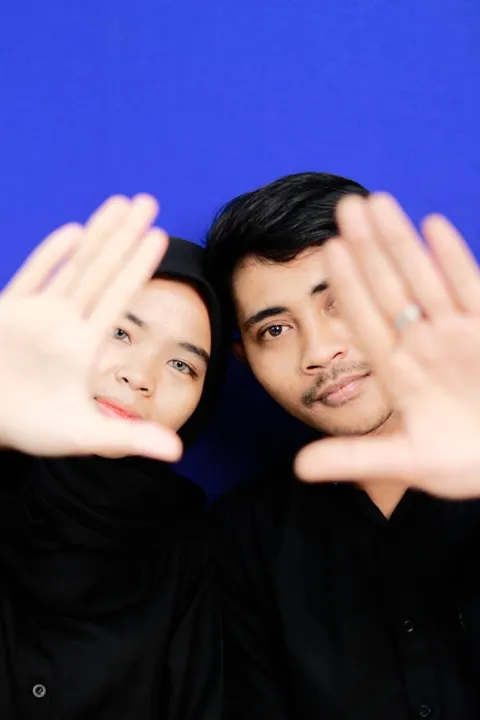 Foto sampul undangan Qori & Eka